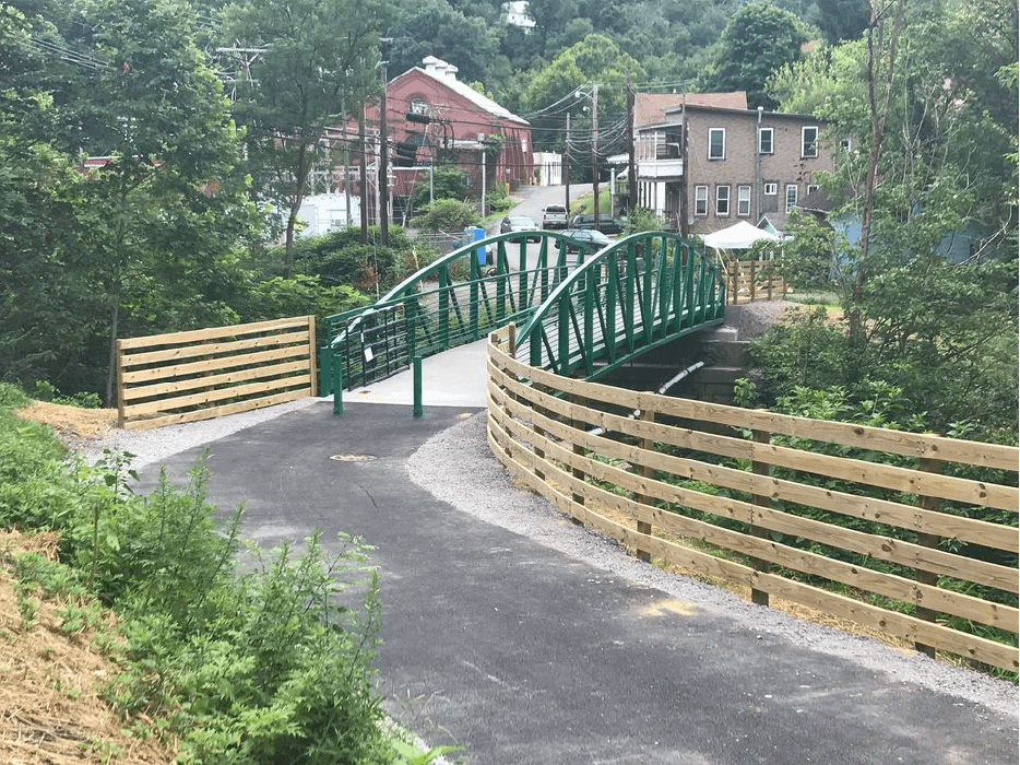 bridge over the creek