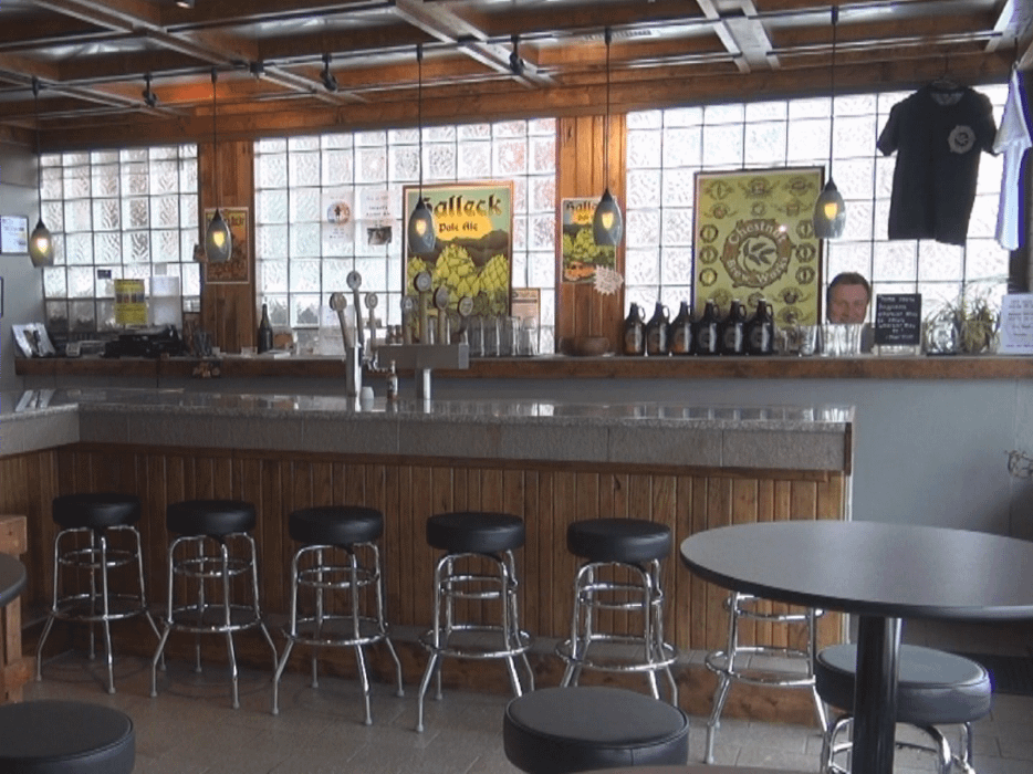 Bar at Chestnut Brew Works