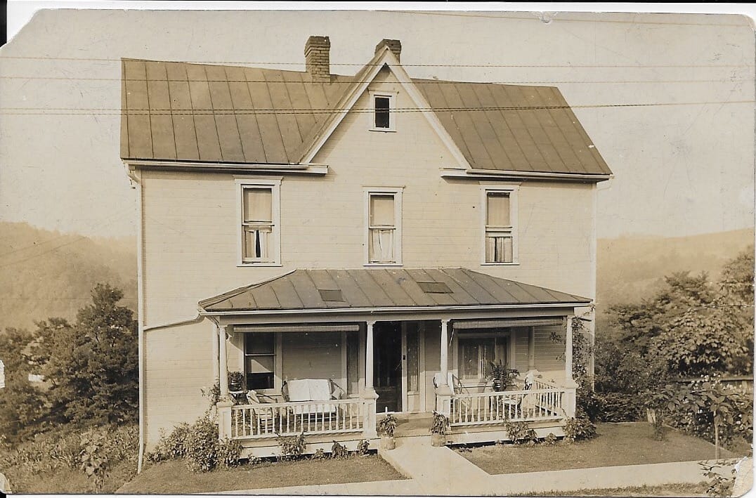 old photo of a house