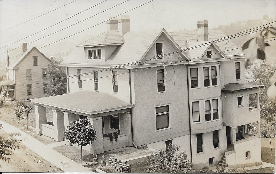 old photo of a house